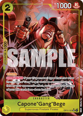 Capone"Gang"Bege - ONE PIECE CARD GAME - MoxLand